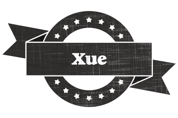 Xue grunge logo