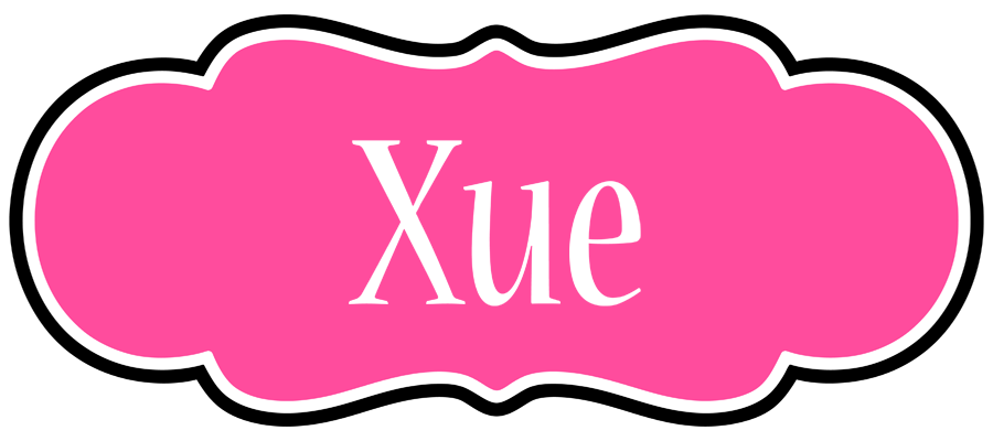 Xue invitation logo