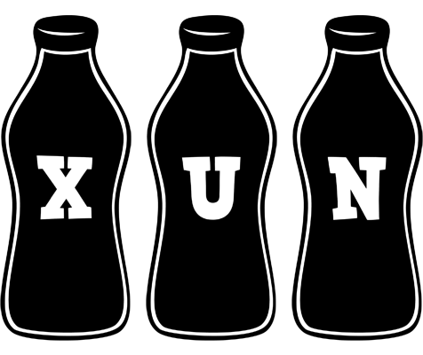 Xun bottle logo