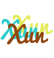 Xun cupcake logo