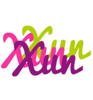 Xun flowers logo