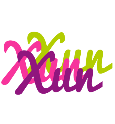 Xun flowers logo