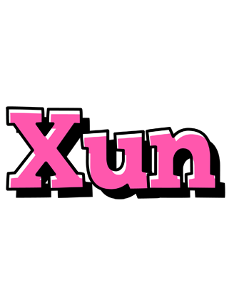 Xun girlish logo