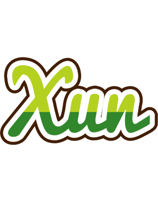 Xun golfing logo