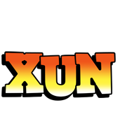 Xun sunset logo