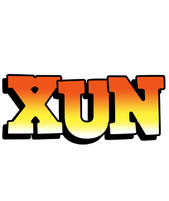 Xun sunset logo