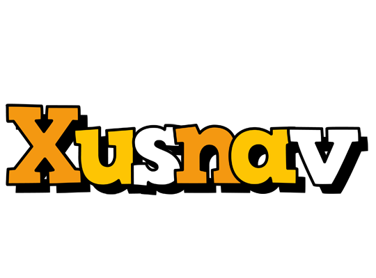 Xusnav cartoon logo
