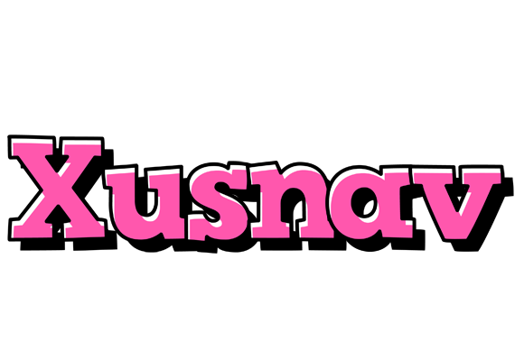 Xusnav girlish logo