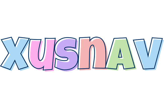 Xusnav pastel logo