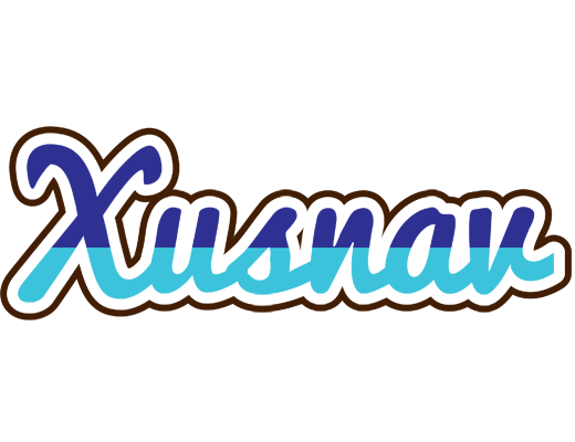 Xusnav raining logo