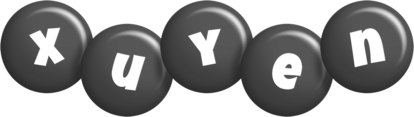 Xuyen candy-black logo