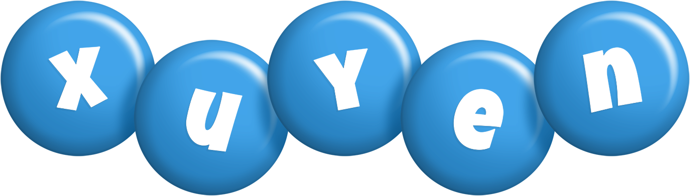 Xuyen candy-blue logo