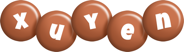 Xuyen candy-brown logo