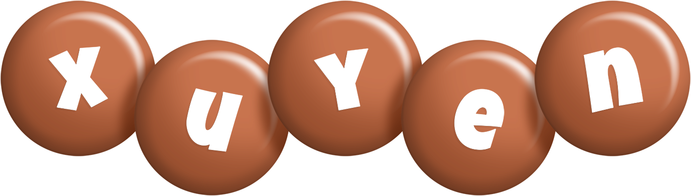 Xuyen candy-brown logo