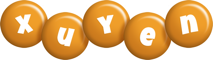 Xuyen candy-orange logo