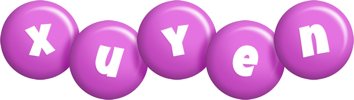 Xuyen candy-purple logo