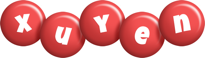 Xuyen candy-red logo