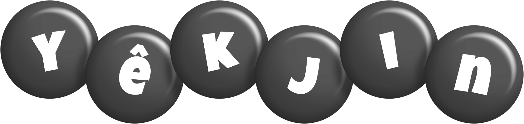 Yêkjin candy-black logo
