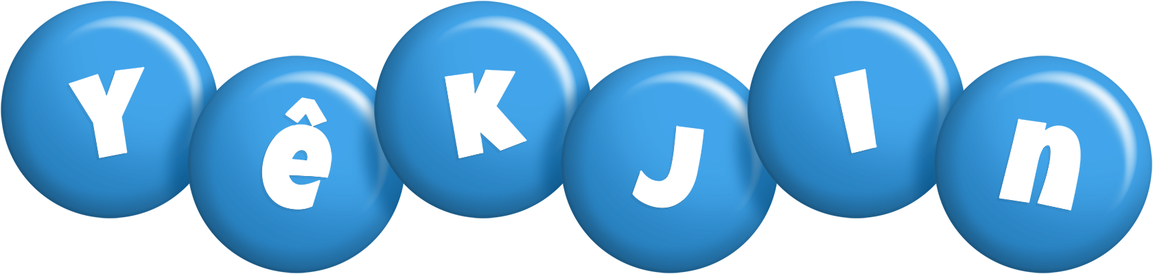 Yêkjin candy-blue logo