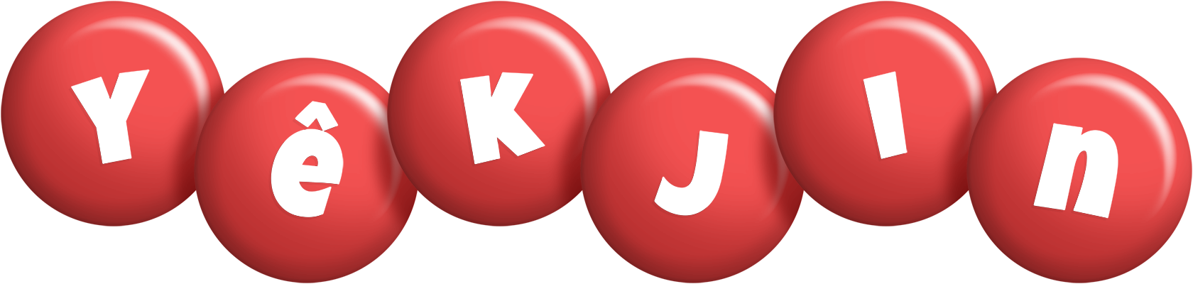 Yêkjin candy-red logo