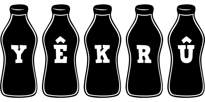 Yêkrû bottle logo