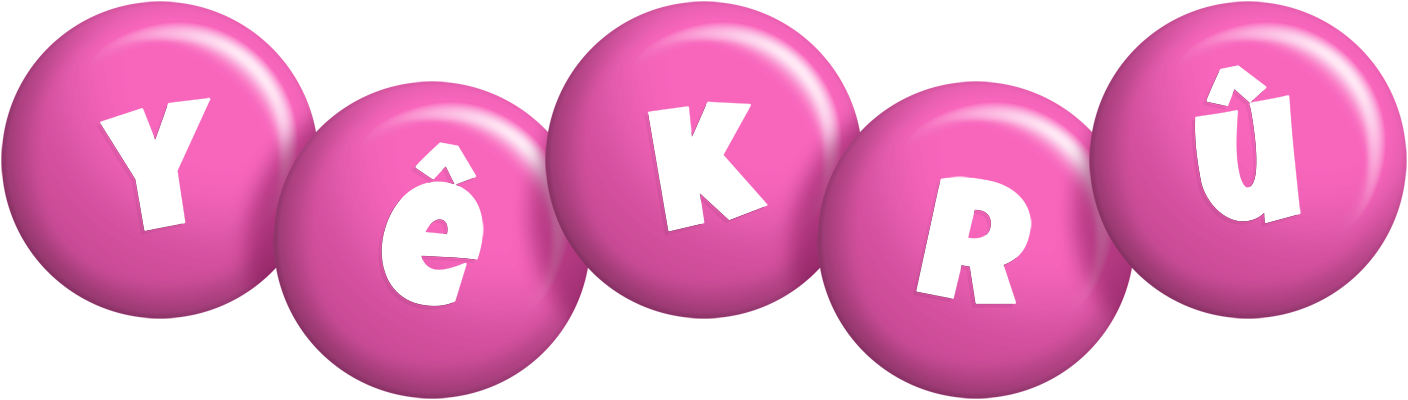 Yêkrû candy-pink logo