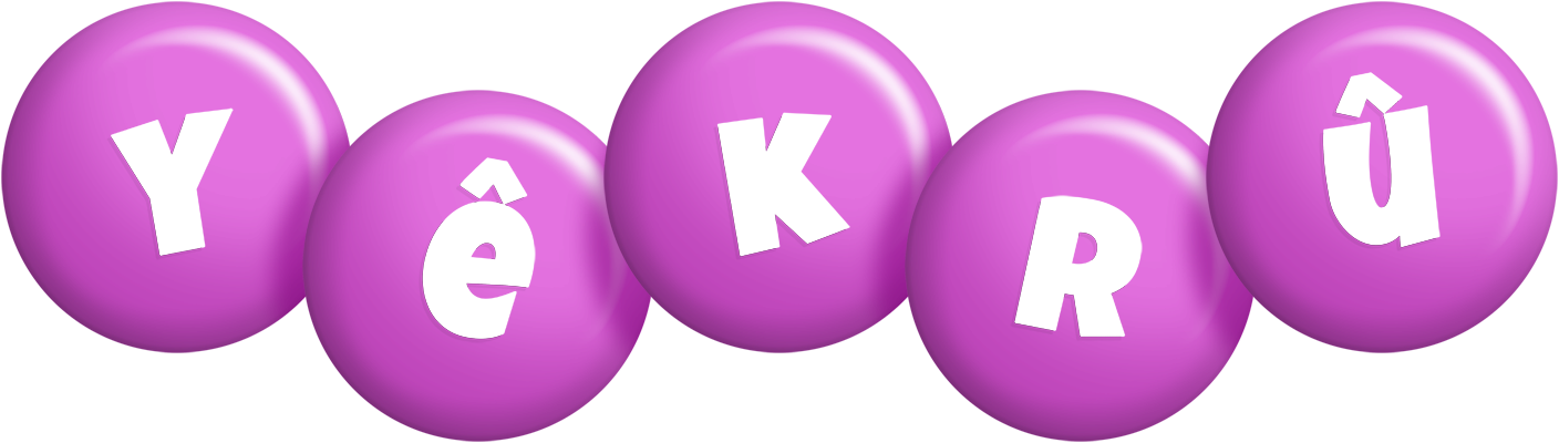 Yêkrû candy-purple logo