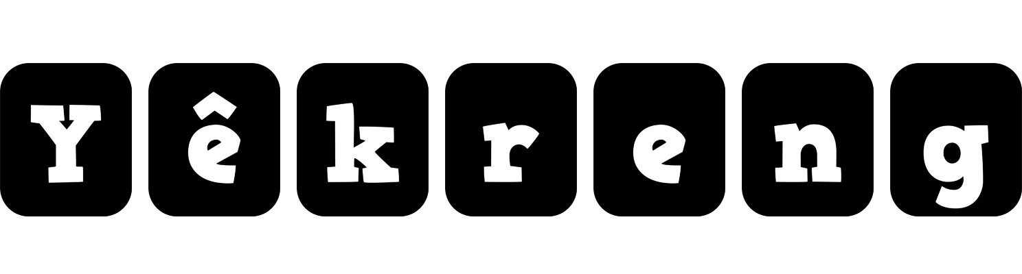 Yêkreng box logo