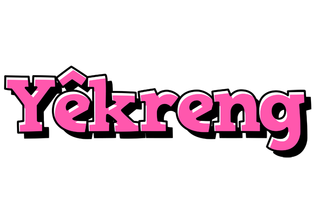 Yêkreng girlish logo