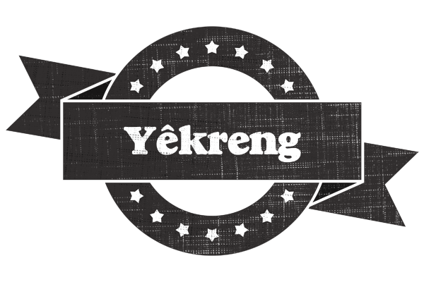 Yêkreng grunge logo