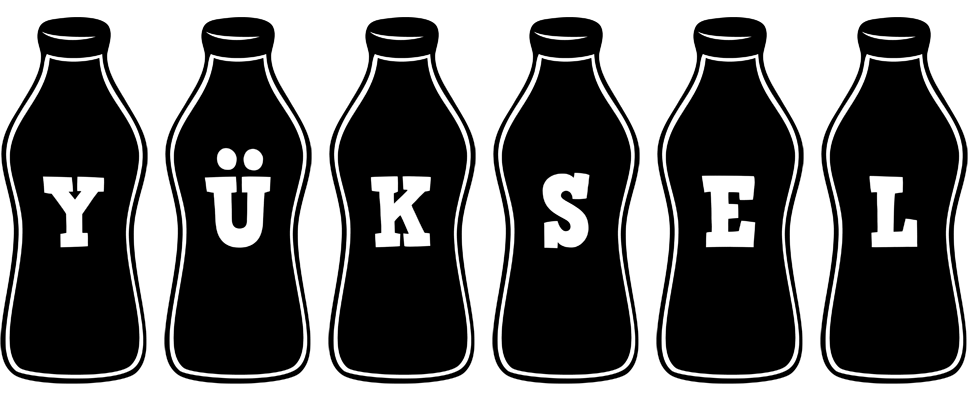 Yüksel bottle logo