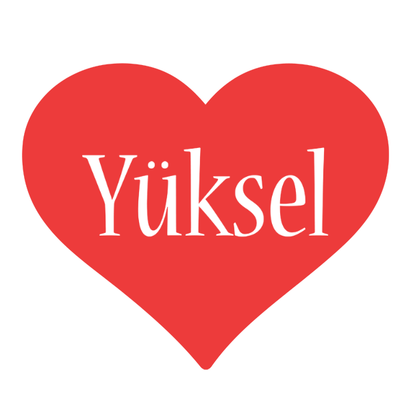 Yüksel love logo