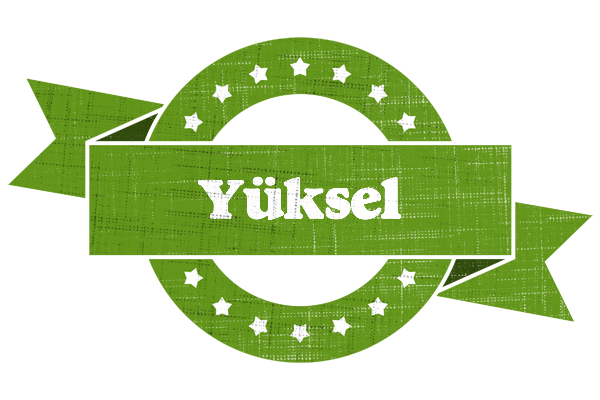 Yüksel natural logo