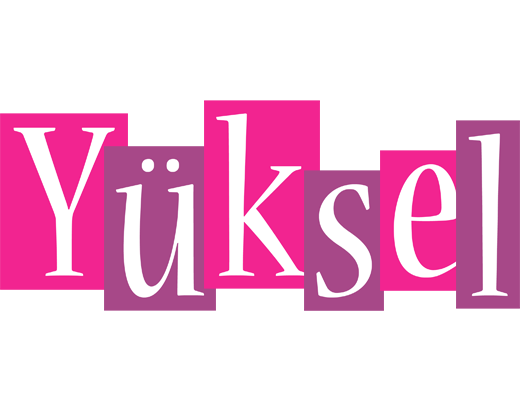 Yüksel whine logo