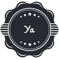 Ya badge logo