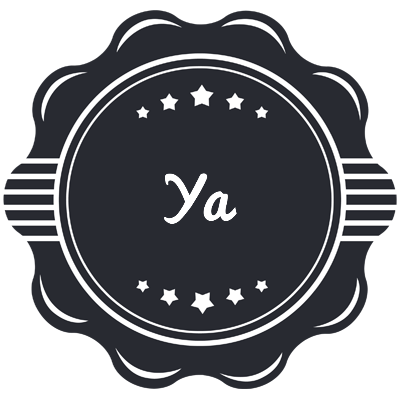 Ya badge logo