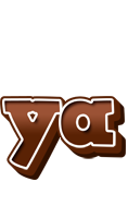 Ya brownie logo