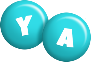 Ya candy-azur logo