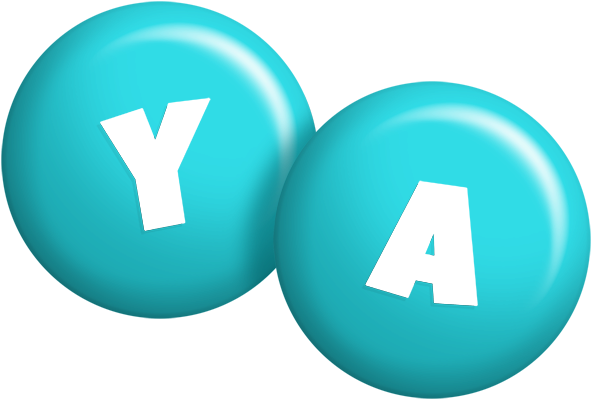 Ya candy-azur logo
