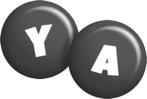 Ya candy-black logo