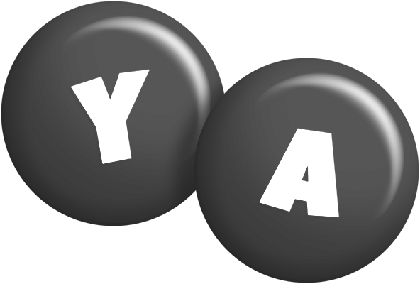 Ya candy-black logo