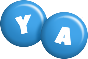 Ya candy-blue logo