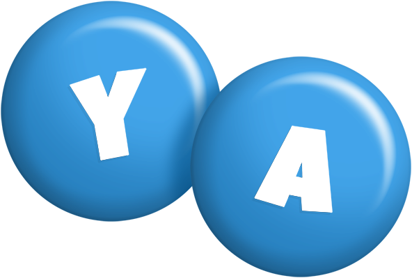 Ya candy-blue logo