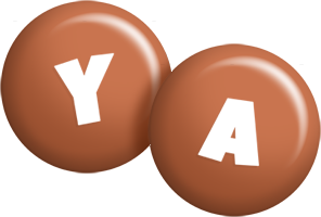 Ya candy-brown logo