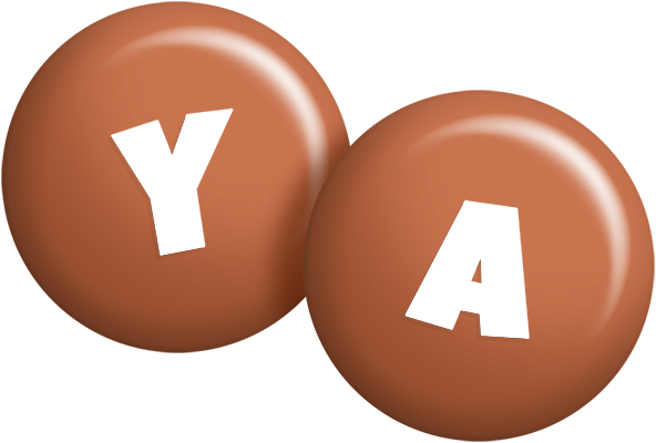 Ya candy-brown logo