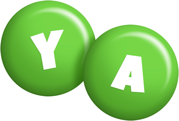 Ya candy-green logo