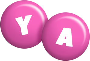 Ya candy-pink logo