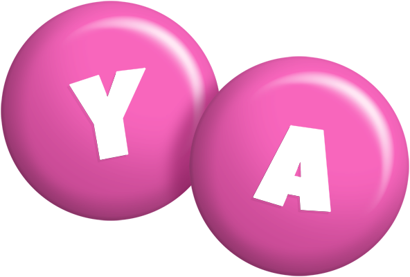 Ya candy-pink logo