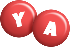 Ya candy-red logo