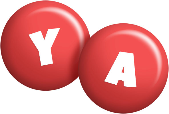 Ya candy-red logo